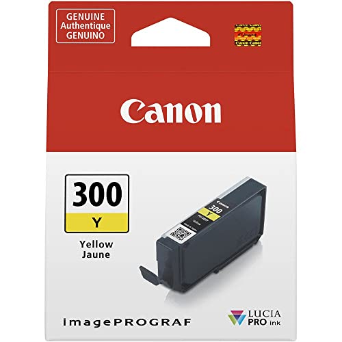 Canon Tintenpatrone PFI-300Y - gelb 14,4 ml - Original für Tintenstrahldrucker von Canon