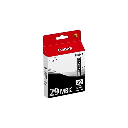 Canon Tintenpatrone PGI-29MBK Original Matt Schwarz 4868B001 Druckerpatrone von Canon