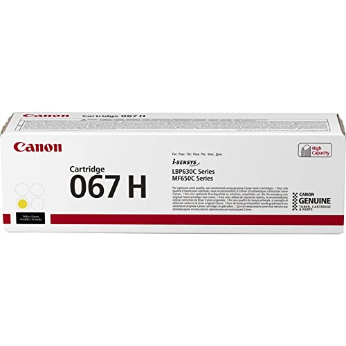 Canon 067 H - Mit hoher Kapazität - Gelb - original - Tonerpatrone - für Satera MF654Cdw, MF656Cdw von Canon