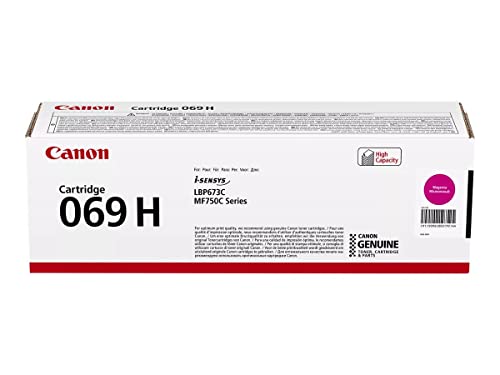 Canon 069H - Hohe Ergiebigkeit - Magenta - original - Box - Tonerpatrone - für i-SENSYS LBP673Cdw, LBP673dw, MF752Cdw, MF754Cdw von Canon