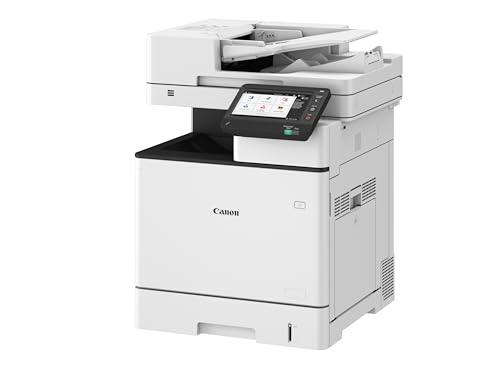 Canon i-SENSYS MF842Cdw A4 Farblaser MFP Drucken Kopieren Scannen Faxen, USB, LAN, WLAN, 550 Blatt Papierkassette, 17,8cm LCD-Farb-Touchscreen, Duplexdruck von Canon