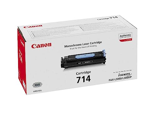Original Toner passend für Canon Fax L 3000 Series Canon 714 , EP714 1153B002 , 1153B002AA , CARTRIDGE714 , CRG714 - Premium Drucker-Kartusche - Schwarz - 4.500 Seiten Original Toner passend für Canon Fax L 3000 Series Canon 714 , EP714 1153B002 , 1153B002AA , CARTRIDGE714 , CRG714 - Premium Drucker-Kartusche - Schwarz - 4.500 Seiten von Canon