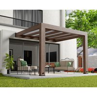 Terrassenüberdachung Helsinki 3X3.4 Grau von Canopia