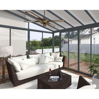 Wintergarten SanRemo 4X4.2 m in Grau von Canopia