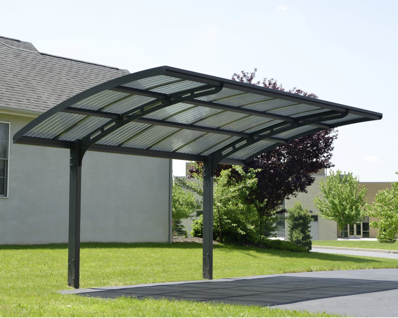 Canopia Carport Arizona Wave 5000 Grau Alu 495 x 289 cm Canopia Carport Arizona Wave 5000 Grau Alu 495 x 289 cm von Canopia