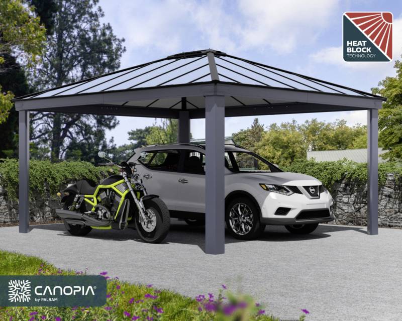 Canopia Carport Colorado Grau Alu 426 x 487 cm Canopia Carport Colorado Grau Alu 426 x 487 cm von Canopia