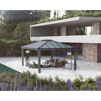 Gartenpavillon Dallas 4.3x6.1  anthrazit von Canopia