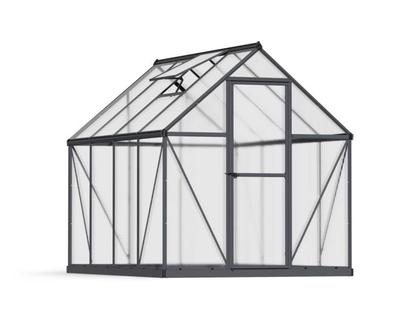 Canopia Gewächshaus Mythos Alu grau 247 x 185 cm von Canopia