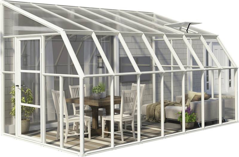Canopia Gewächshaus Sun Room PVC weiß 446 x 257 cm von Canopia