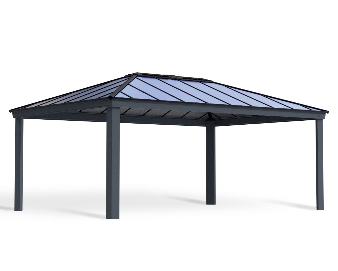 Canopia Pavillon Dallas 612 x 426 cm Aluminium anthrazit Canopia Pavillon Dallas 612 x 426 cm Aluminium anthrazit von Canopia