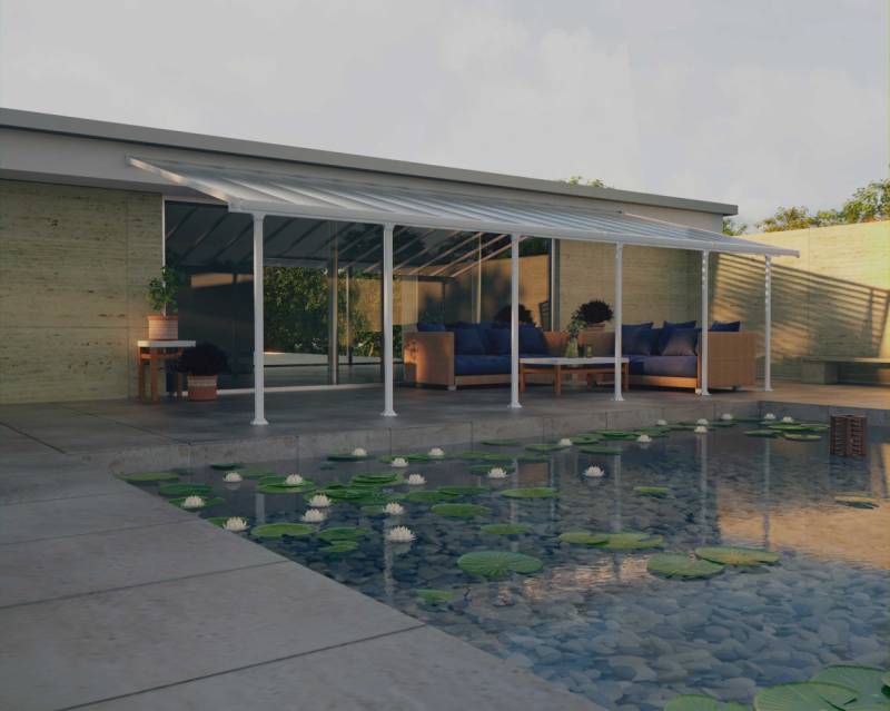 Canopia Terrassendach 1031 x 400 cm weiß Canopia Terrassendach 1031 x 400 cm weiß von Canopia