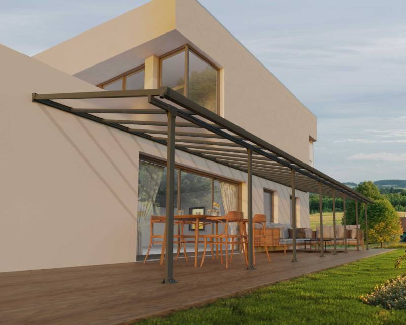 Canopia Terrassendach 1220 x 300 cm grau Canopia Terrassendach 1220 x 300 cm grau von Canopia