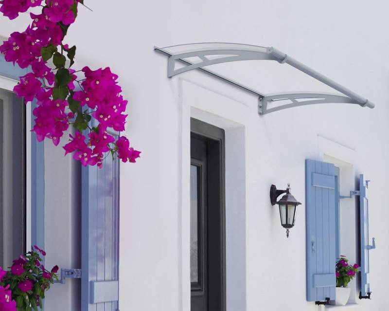 Canopia Vordach Aquila 1500 Hellgrau Alu 151 x 92 cm Canopia Vordach Aquila 1500 Hellgrau Alu 151 x 92 cm von Canopia