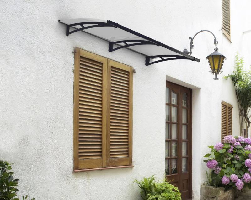 Canopia Vordach Aquila 2050 Hellgrau Alu 206 x 92 cm Canopia Vordach Aquila 2050 Hellgrau Alu 206 x 92 cm von Canopia