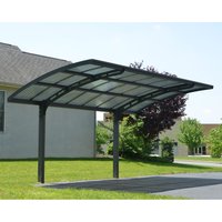 Carport Arizona Wave  495 x 289 cm Anthrazit von Canopia by Palram