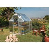Gewächshaus Mythos 6x6 Alu Silber 185x186cm von Canopia
