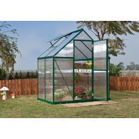 Gewächshaus Mythos 6x4 Alu Grün 185x126cm von Canopia