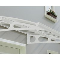 Palram Vordach BORDEAUX 6690 Weiß von Canopia