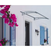 Vordach Aquila 1500 Alu Hellgrau 92x151cm Vordach Aquila 1500 Alu Hellgrau 92x151cm von Canopia