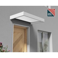 Vordach Sophia 1600 Alu Weiss 95x160cm von Canopia