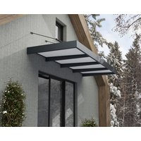 Vordach Sophia XL 4000 Alu Grau 140x378cm von Canopia