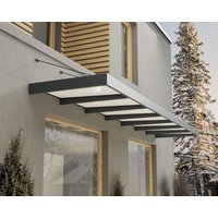 Vordach Sophia XL 7000 Alu Grau 140x660cm von Canopia