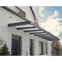 Vordach Sophia XL 9000 Alu Grau 140x845cm von Canopia