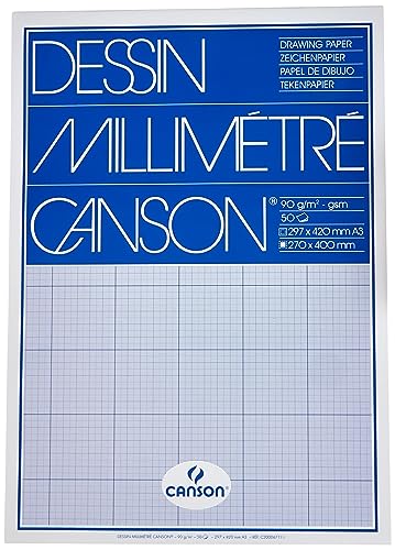 Canson 200067111 Millimeterpapier A3 von Canson