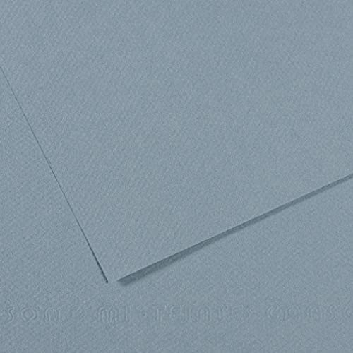 Canson 200321174 Mi-Teintes Künstlerpapier, 160 g/qm, 50 x 65 cm, hellblau von Canson