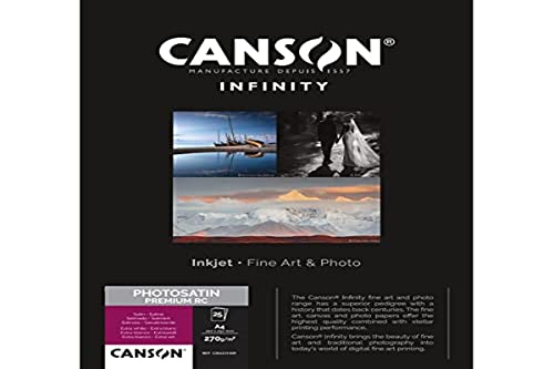 Canson 206231009 Photo Satin Premium RC Box, A4 von Canson