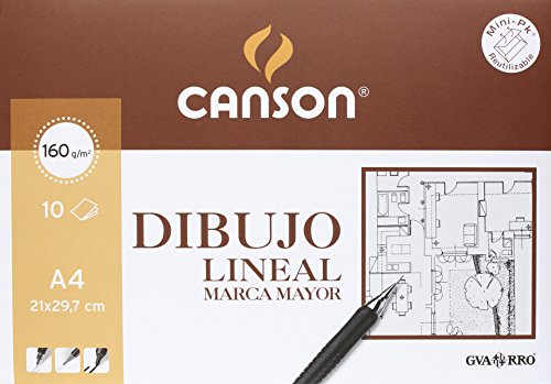 Canson 409784 Marca Mayor Zeichenpapier, 10 Blatt von Canson