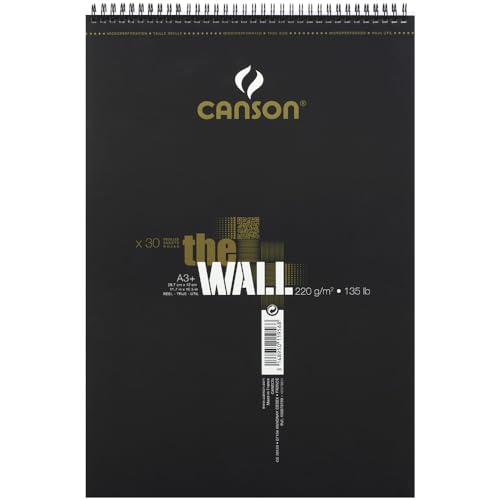 Canson The Wall Spiralalbum 30 Blatt extra glatt 220 g 42 x 29,7 cm Canson The Wall Spiralalbum 30 Blatt extra glatt 220 g 42 x 29,7 cm von Canson