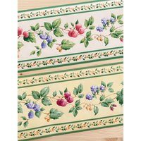 Florale Wandumrandung Für Wanddekoration von CantiereTessile