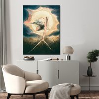 William Blake, Ancient Of Days, A Prophecy, Home Decor Wandkunst, Leinwand Blake Leinwand, Moderne Großer Leinwanddruck von CanvaSale