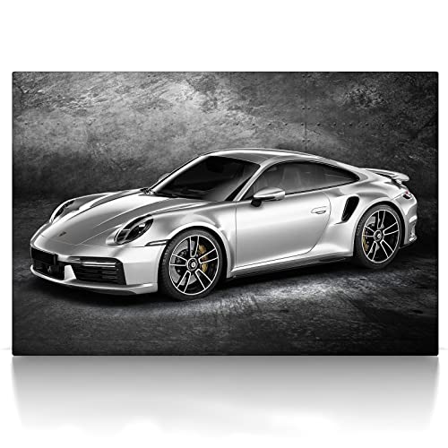 CanvasArts 911 Turbo S - Leinwand Bild auf Keilrahmen - kompatibel mit Porsche 911 Turbo S - Leinwandbild Wandbild (120 x 80 cm, Leinwand auf Keilrahmen) von CanvasArts