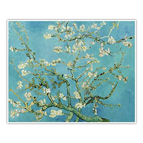 CanvasArts Mandelblüte - Vincent Van Gogh - Poster (100 x 80 cm, Poster) von CanvasArts