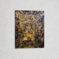 Mythologie, Mythologie Leinwand Wandkunst, Renaissance Gerahmte Wandkunst Dekor, Raumdekor von CanvasElegant