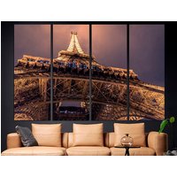 Paris Eiffelturm Dekor Wand Kunst Turm Von Architektur Schlafzimmer von CanvasPrintStudioUA