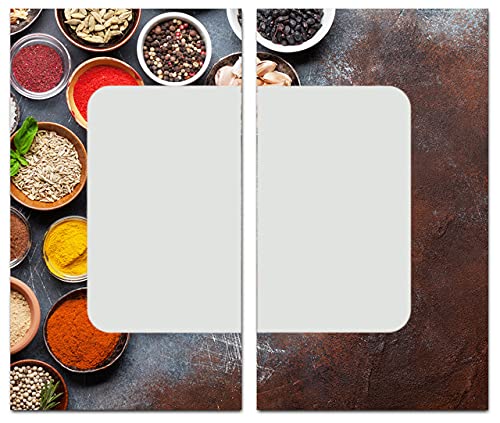 Canvas Fly 30x52 Glas-Herdabdeckplatte für Induktions- & Cerankochfeld, 2-teilig, Universale Küchenarbeitsplatte, Schneidebrett & Kochplatte-Abdeckung Rutschfest, Glasplatte inkl. Silikonnoppen (9) Canvas Fly 30x52 Glas-Herdabdeckplatte für Induktions- & Cerankochfeld, 2-teilig, Universale Küchenarbeitsplatte, Schneidebrett & Kochplatte-Abdeckung Rutschfest, Glasplatte inkl. Silikonnoppen (9) von Canvasfly
