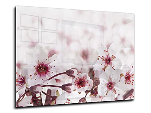 Canvasfly 100x70 Wandpaneele für Küche Deko-Spritzschutz für Küchenrückwand Glas Bilder Gehärtet Küchen-Deko Glasplatte aus Vorgespanntem Glas Küchenrückwandplatte Kirsche Canvasfly 100x70 Wandpaneele für Küche Deko-Spritzschutz für Küchenrückwand Glas Bilder Gehärtet Küchen-Deko Glasplatte aus Vorgespanntem Glas Küchenrückwandplatte Kirsche von Canvasfly