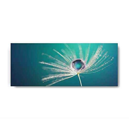 Canvasfly 125x50 Glasbild, Hochwertige Bilder Deko für Wohnzimmer Küchen-Deko Bad-Deko Modern, Wandbilder Wohnzimmer Zimmer-Deko aus Glas, Badezimmer Bilder Schlafzimmer Wand-Deko von Canvasfly