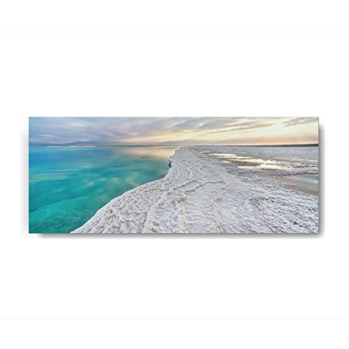 Canvasfly 125x50 Glasbild, Hochwertige Bilder Deko für Wohnzimmer Küchen-Deko Bad-Deko Modern, Wandbilder Wohnzimmer Zimmer-Deko aus Glas, Badezimmer Bilder Schlafzimmer Wand-Deko von Canvasfly