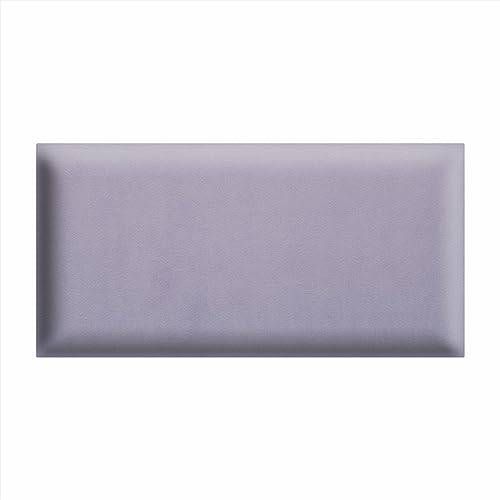 Canvasfly Wandpaneel 60x30 cm 3D gepolstert Lavendel - zur einfachen Montage, aus Veloursstoff, mit weicher Füllung - Kopfteil für Schlafzimmer, Dekoration Wohnzimmer, Kleiderschrank, Wand Deko von Canvasfly