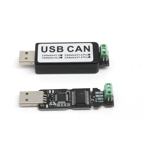 CANable Pro USB zu CAN CANable USBCAN Analyzer Adapter Python-CAN Kommunikationssoftware Steuerung Pcanview Cangaroo Firmware Pcan(No Shell,V2Pro) von Canvia