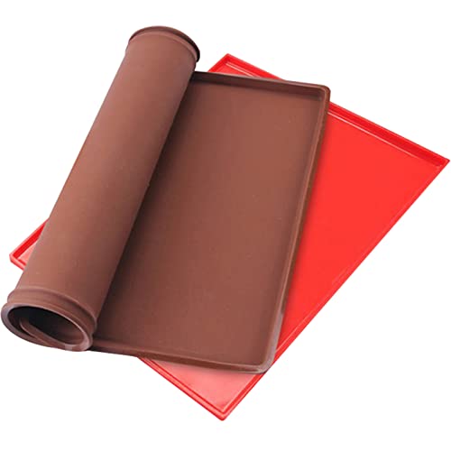 Canzoon Biskuitrollenmatte Silikon 2Pcs Silikon Backblech Auflage Flexibles Backblech Silikon Rollmatte Backmatte Für Küche Biskuitrolle Backmatte Backform Kuchen Canzoon Biskuitrollenmatte Silikon 2Pcs Silikon Backblech Auflage Flexibles Backblech Silikon Rollmatte Backmatte Für Küche Biskuitrolle Backmatte Backform Kuchen von Canzoon