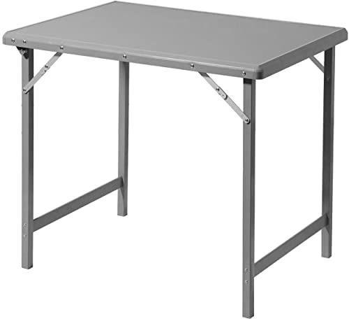 Cao grau Campingtisch Fun, Aluminium, 80 x 60 x H70 cm von Cao