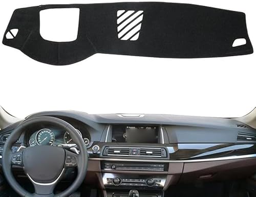 CaoYH Auto Armaturenbrett Abdeckung Für BMW 5 Series F10 2010~2016 Antirutschmatte Armaturenbrettabdeckung Auto Dashboard-Schutz vor Blendung von CaoYH
