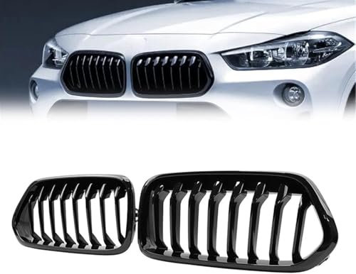 CaoYH Frontstoßstangenmaske für BMW X2 F39 2018-2022 Front Kühlergrille Frills Kühlergrill Grill Auto Grill Modifiziertes Zubehör CaoYH Frontstoßstangenmaske für BMW X2 F39 2018-2022 Front Kühlergrille Frills Kühlergrill Grill Auto Grill Modifiziertes Zubehör von CaoYH