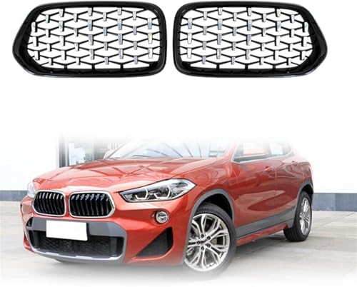CaoYH Frontstoßstangenmaske für BMW X2 F39 2018-2022 Front Kühlergrille Frills Kühlergrill Grill Auto Grill Modifiziertes Zubehör CaoYH Frontstoßstangenmaske für BMW X2 F39 2018-2022 Front Kühlergrille Frills Kühlergrill Grill Auto Grill Modifiziertes Zubehör von CaoYH