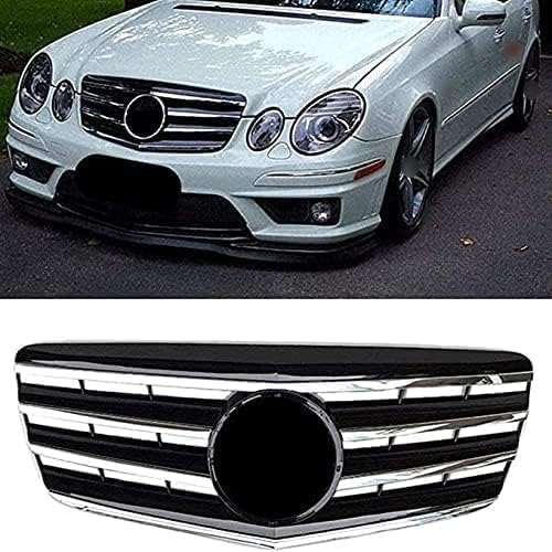 CaoYH Frontstoßstangenmaske für Benz E-Class W211 E320 E350 E500 2007 2008 2009 Front Kühlergrille Frills Kühlergrill Grill Auto Grill Modifiziertes Zubehör CaoYH Frontstoßstangenmaske für Benz E-Class W211 E320 E350 E500 2007 2008 2009 Front Kühlergrille Frills Kühlergrill Grill Auto Grill Modifiziertes Zubehör von CaoYH